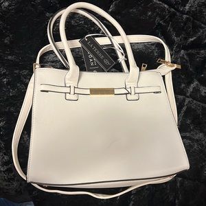 White La Terre Bag Vegan Leather